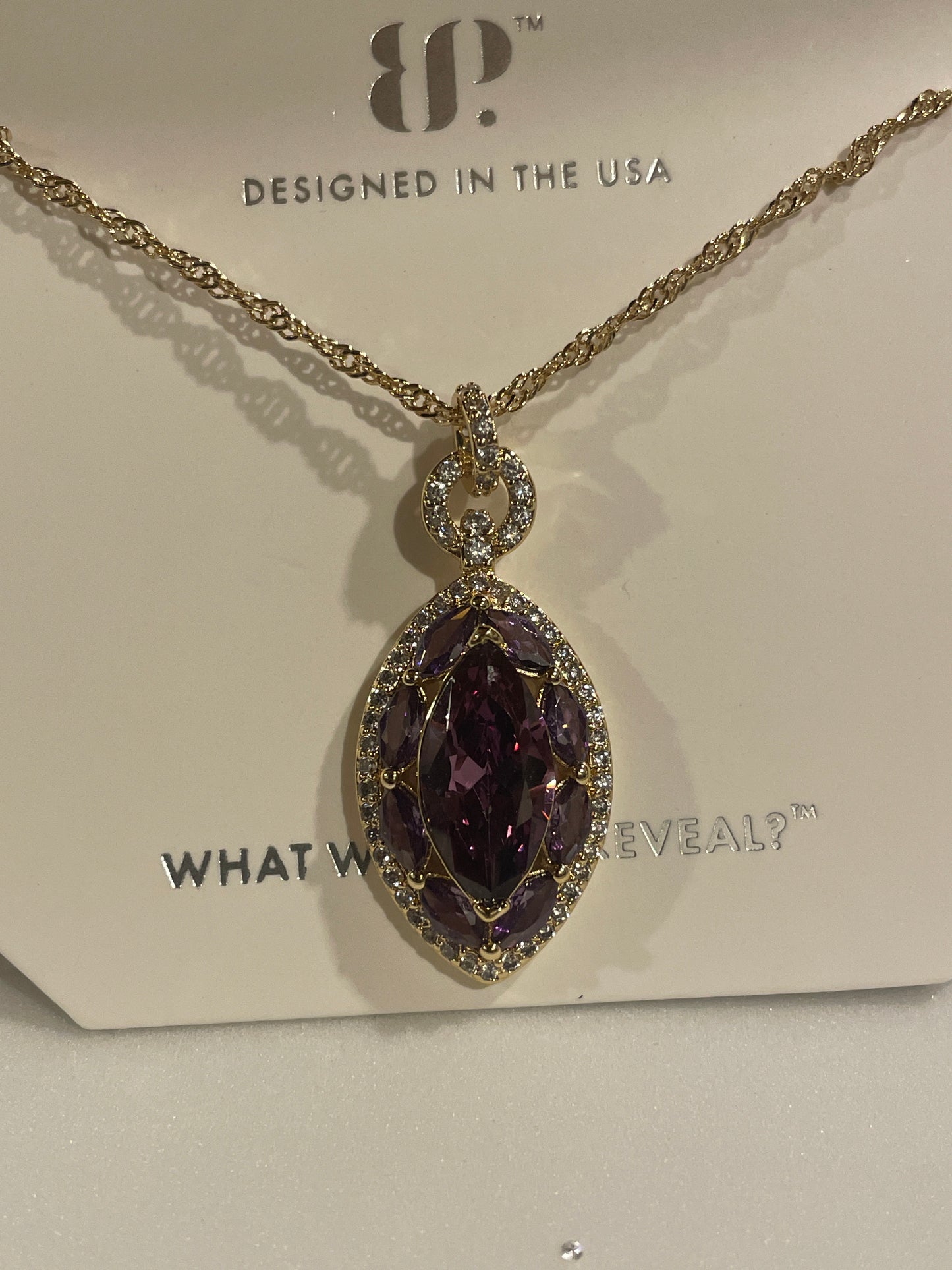 Always & Forever Amethyst Necklace
