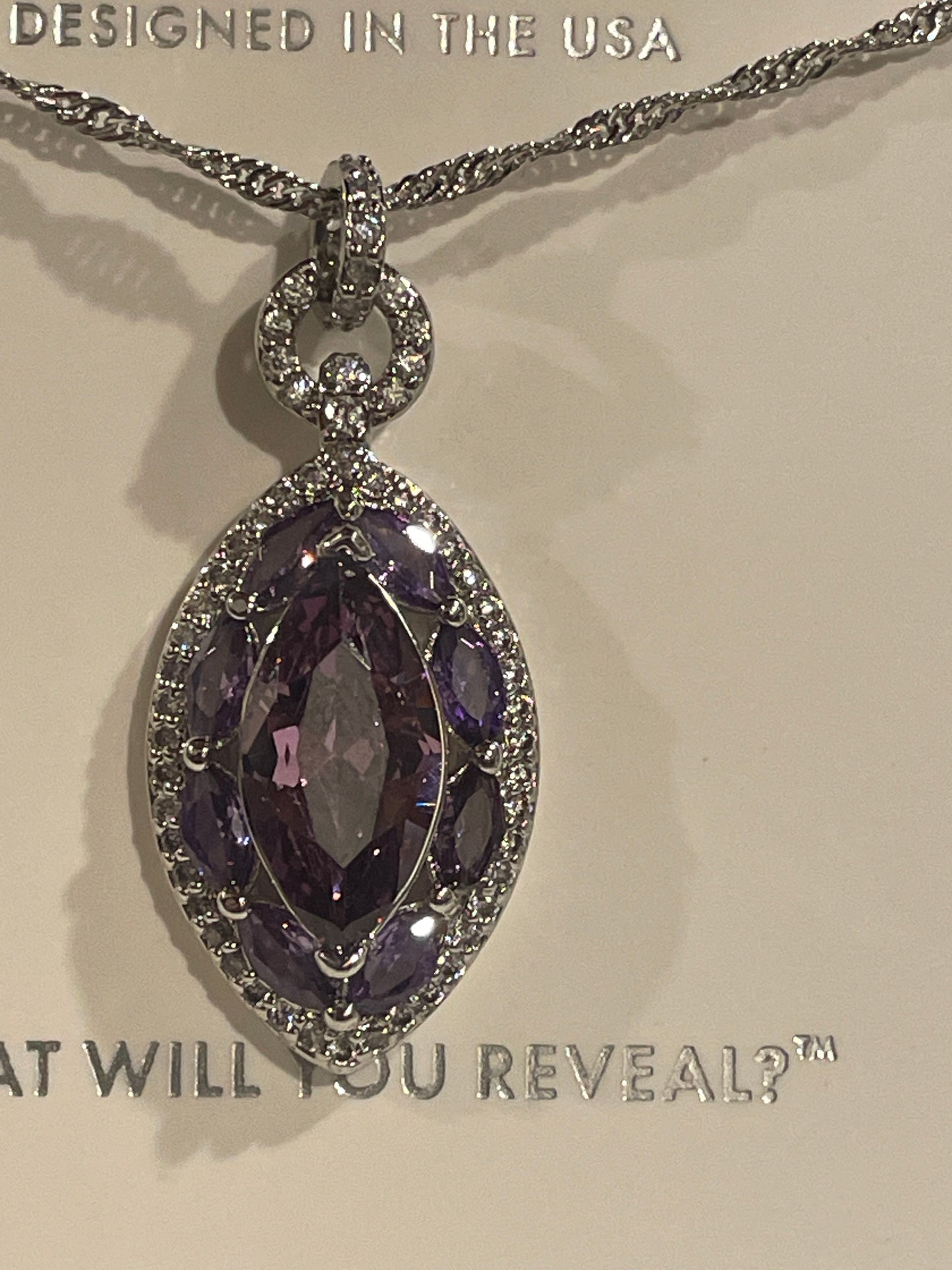 Always & Forever Amethyst Necklace