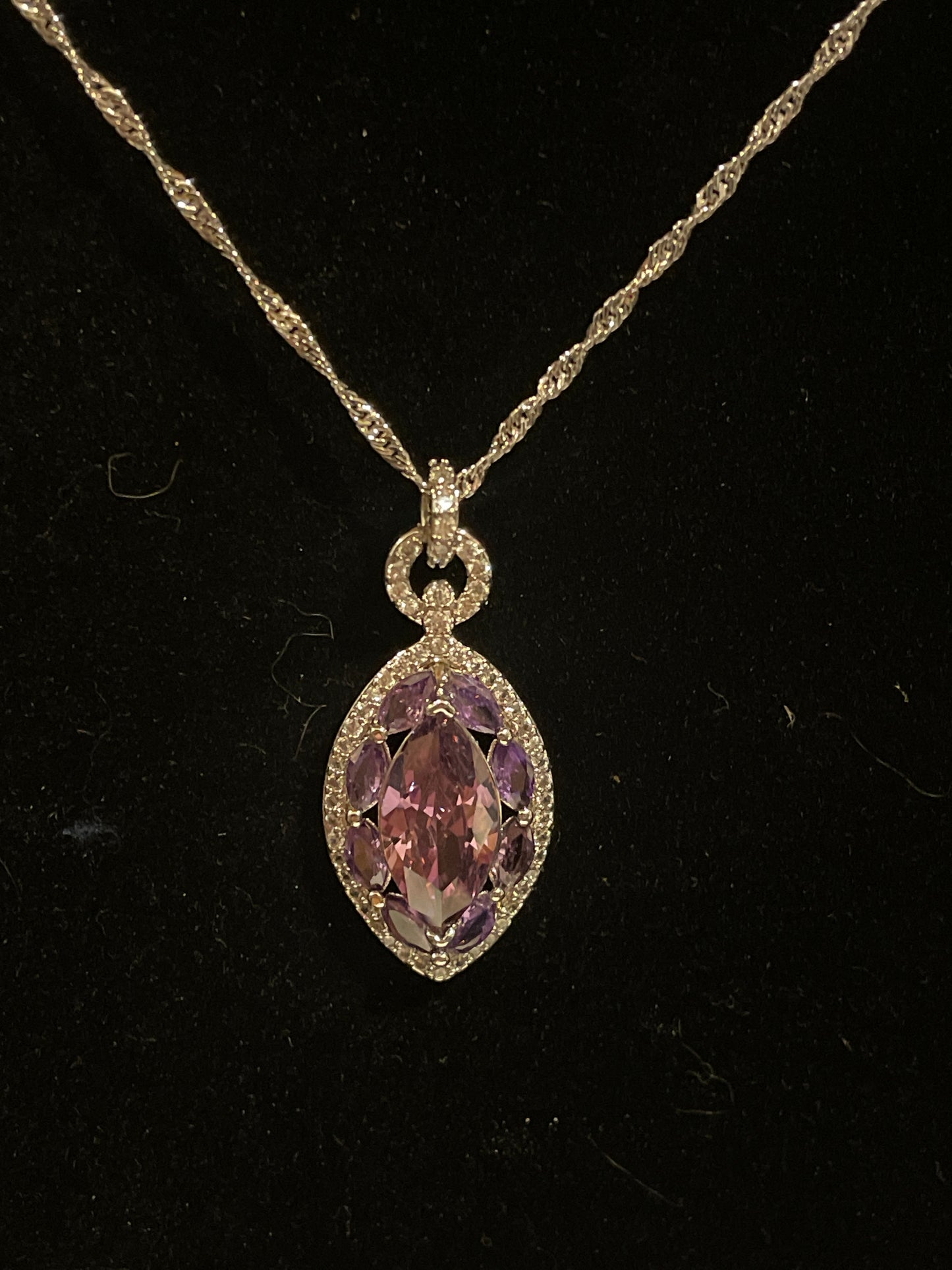 Always & Forever Amethyst Necklace