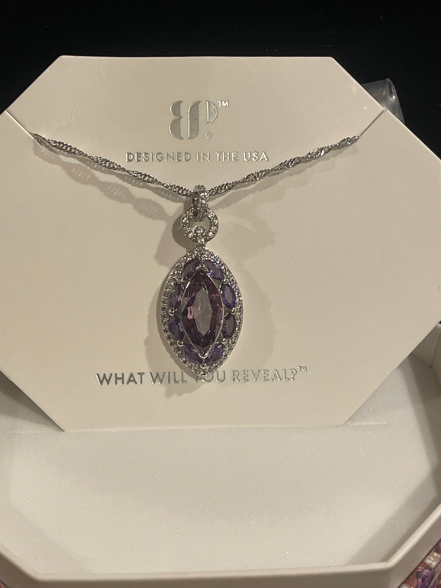 Always & Forever Amethyst Necklace
