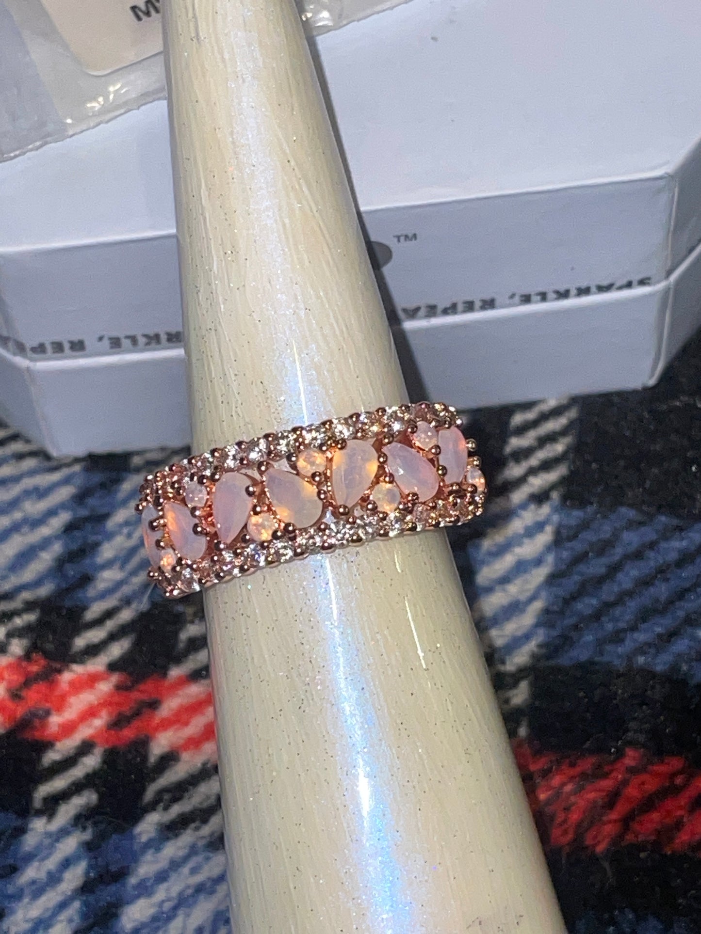 “Golden Skies” Ring sz8